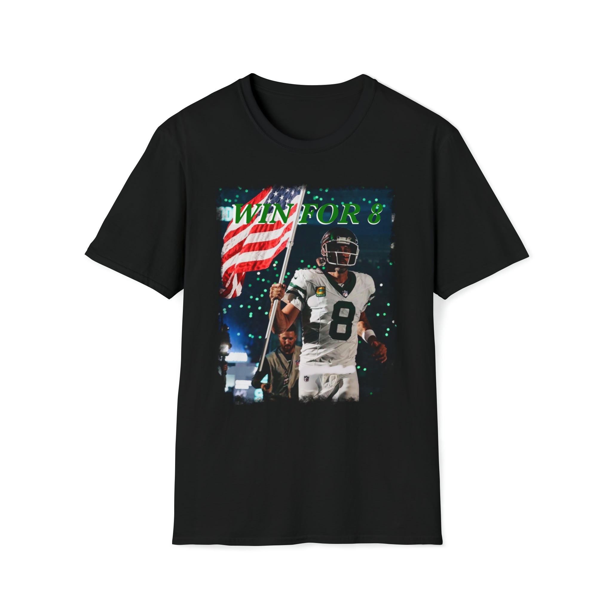 : FanTstore Aaron Rodgers 8 Football Sports T Shirt S Irish Green  Ringer : Sports & Outdoors