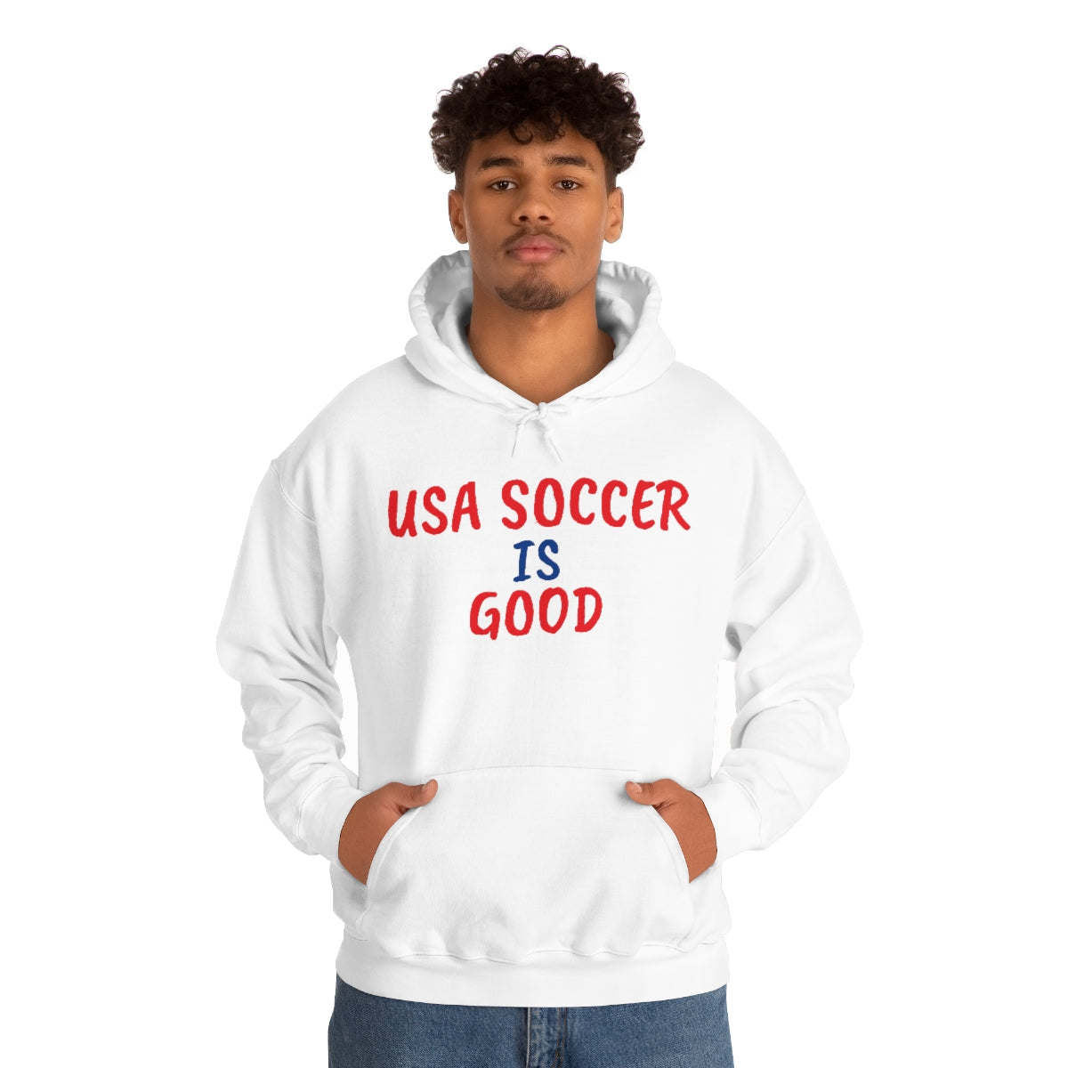 USA SOCCER IS GOOD Sweatshirt - IsGoodBrand