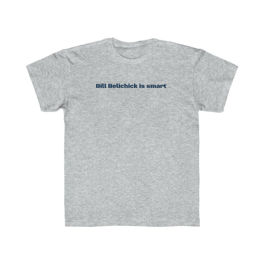 Bill Belichick is smart Kids Regular Fit Tee - IsGoodBrand