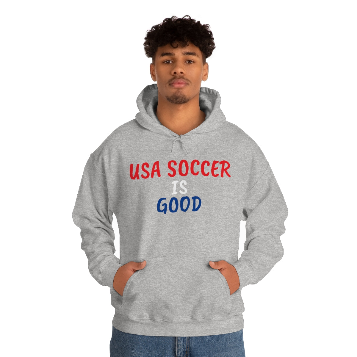 USA SOCCER IS GOOD Sweatshirt - IsGoodBrand