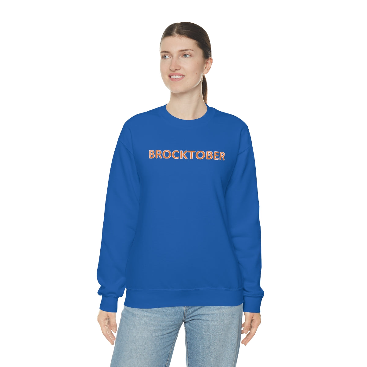 Brocktober Unisex Heavy Blend™ Crewneck Sweatshirt - IsGoodBrand
