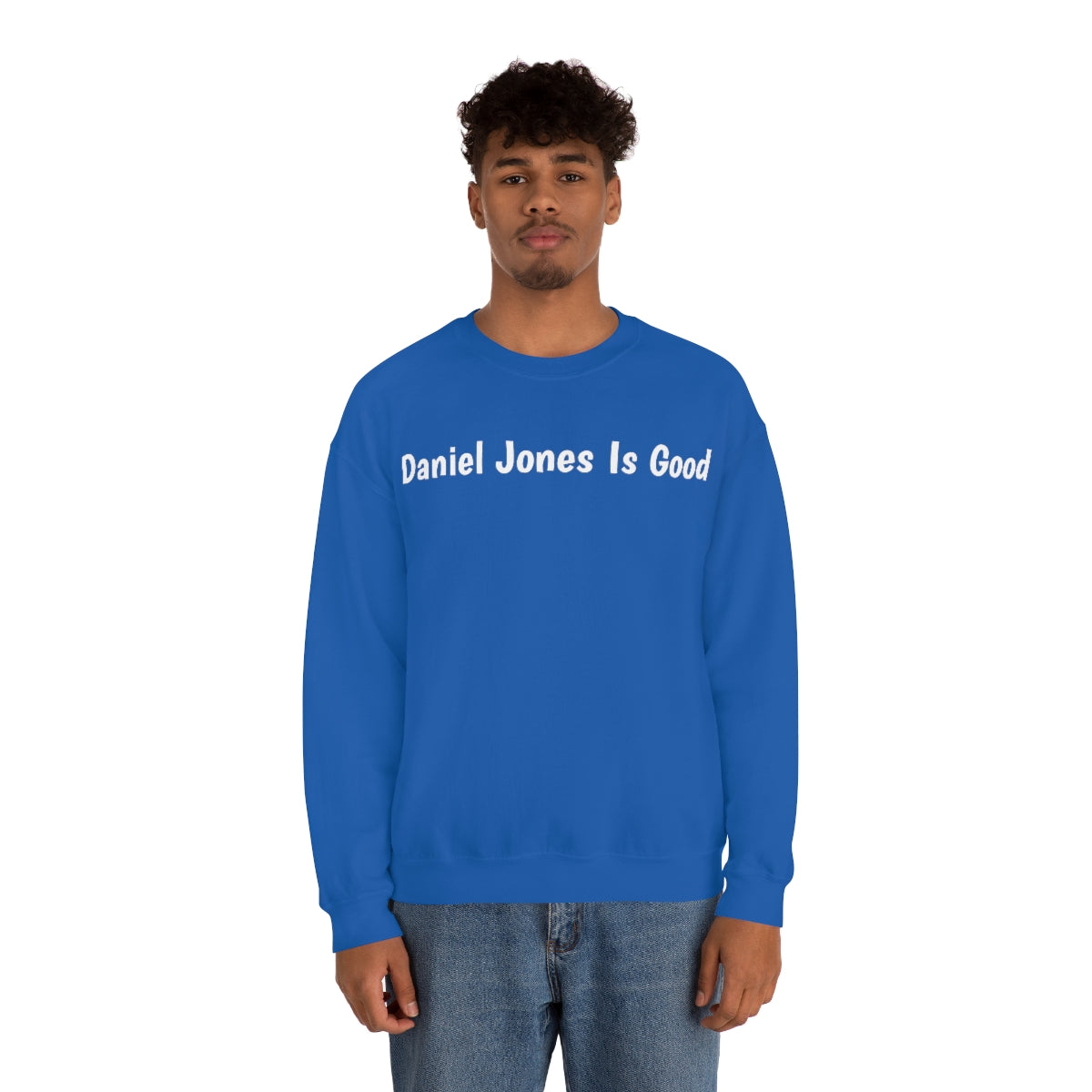 Daniel Jones Is Good Unisex Heavy Blend™ Crewneck Sweatshirt - IsGoodBrand