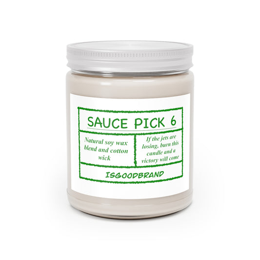 Sauce Pick 6 Scented Candles, 9oz - IsGoodBrand
