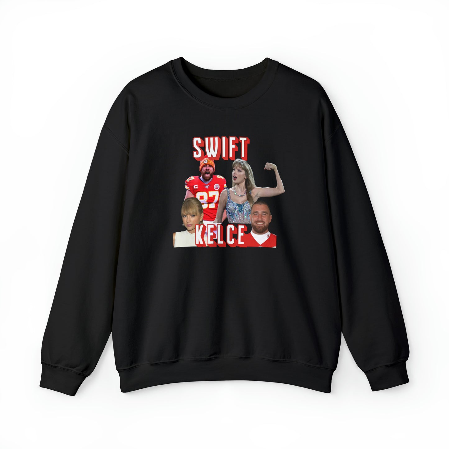 Taylor Swift and Travis Kelce Vintage Crewneck Sweatshirt