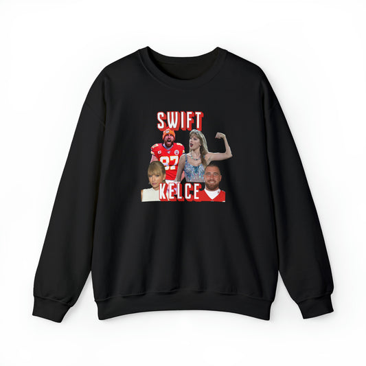 Taylor Swift and Travis Kelce Vintage Crewneck Sweatshirt