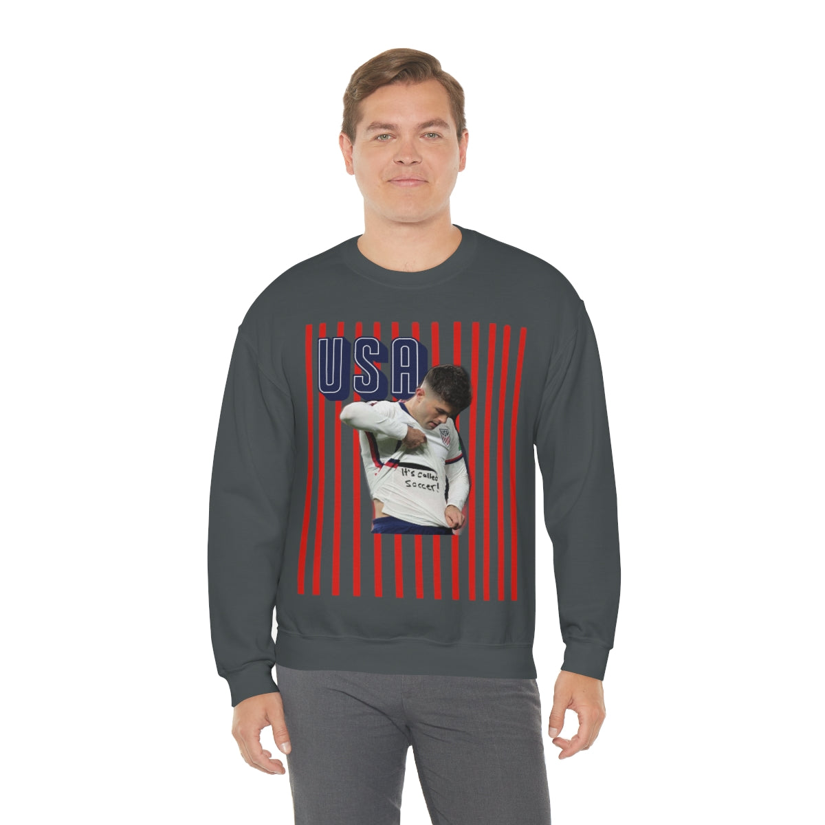 Christian Pulisic It’s Called Soccer Crewneck Sweatshirt - IsGoodBrand