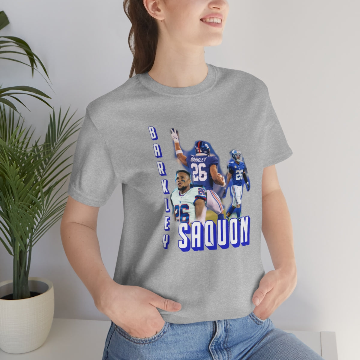 Saquon Barkley Vintage Short Sleeve Tee - IsGoodBrand