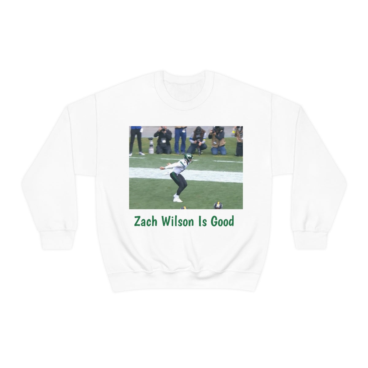 Zach Wilson Griddy Unisex Heavy Blend™ Crewneck Sweatshirt - IsGoodBrand