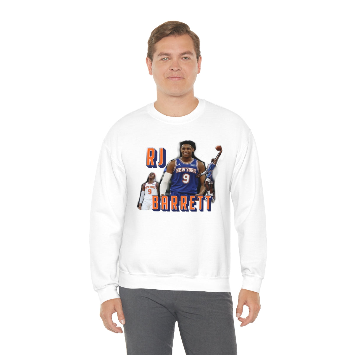 RJ Barrett Vintage Crewneck Sweatshirt - IsGoodBrand