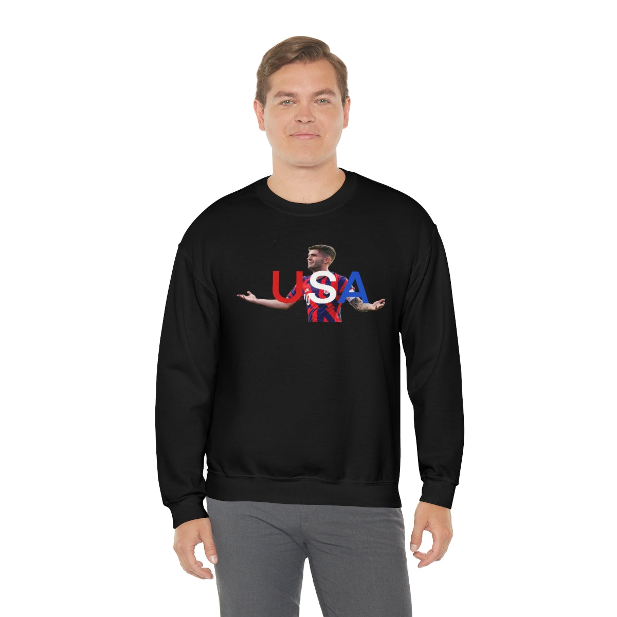 Pulisic USA Soccer Crewneck Sweatshirt - IsGoodBrand