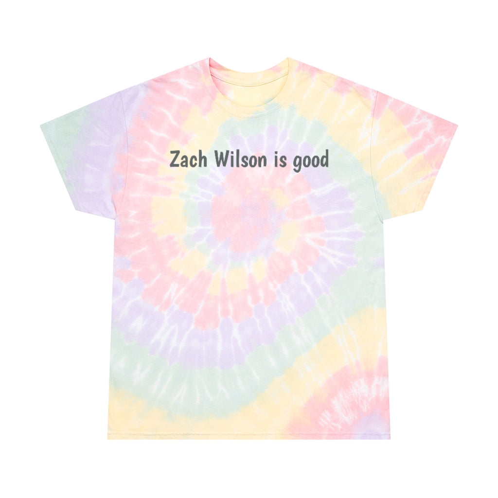 Zach Wilson is good Tie-Dye Tee, Spiral - IsGoodBrand