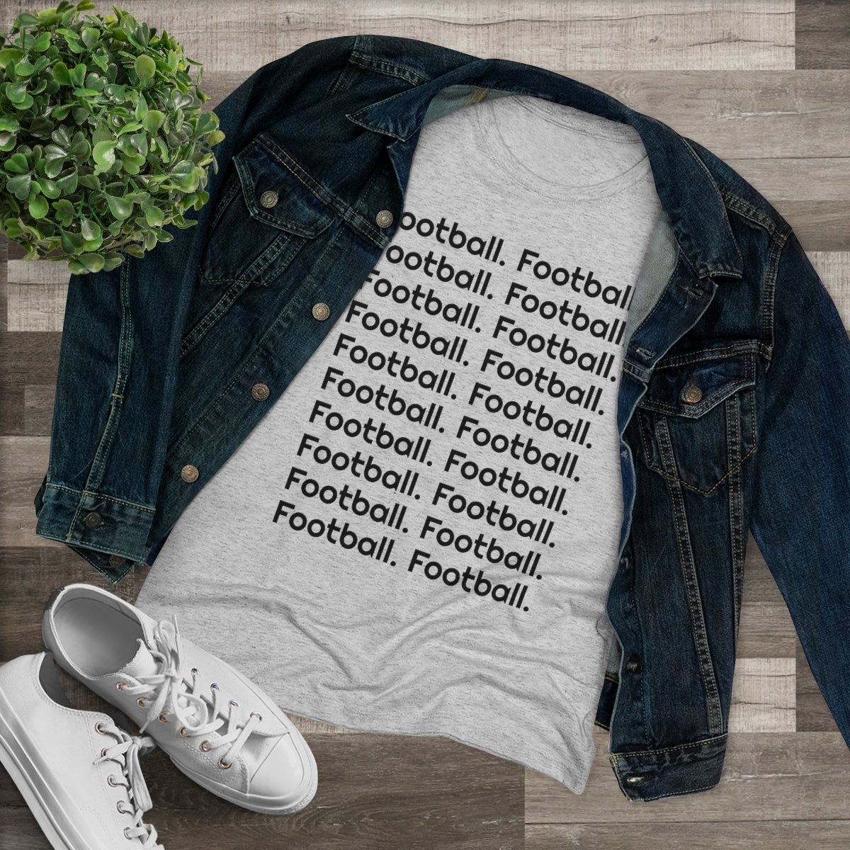 Football Women's Tee - IsGoodBrand