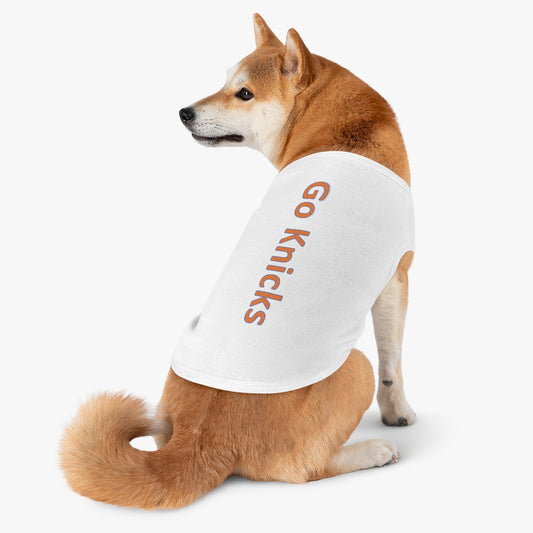 Go Knicks Pet Tank Top - IsGoodBrand