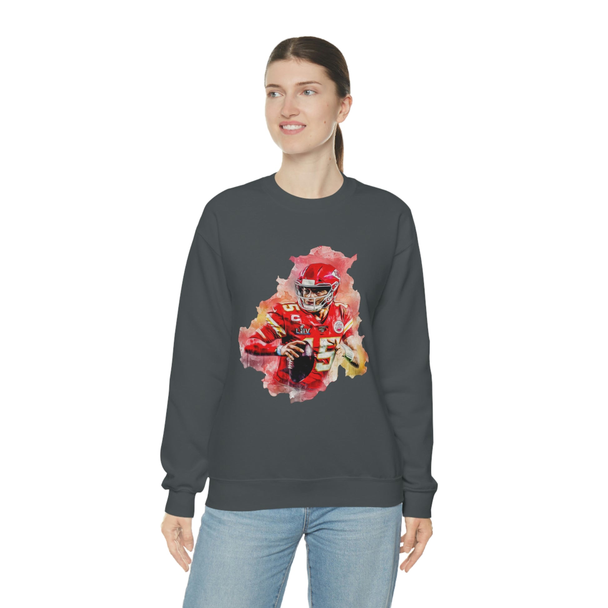 Chief Patrick Mahomes Crewneck Sweatshirt - IsGoodBrand