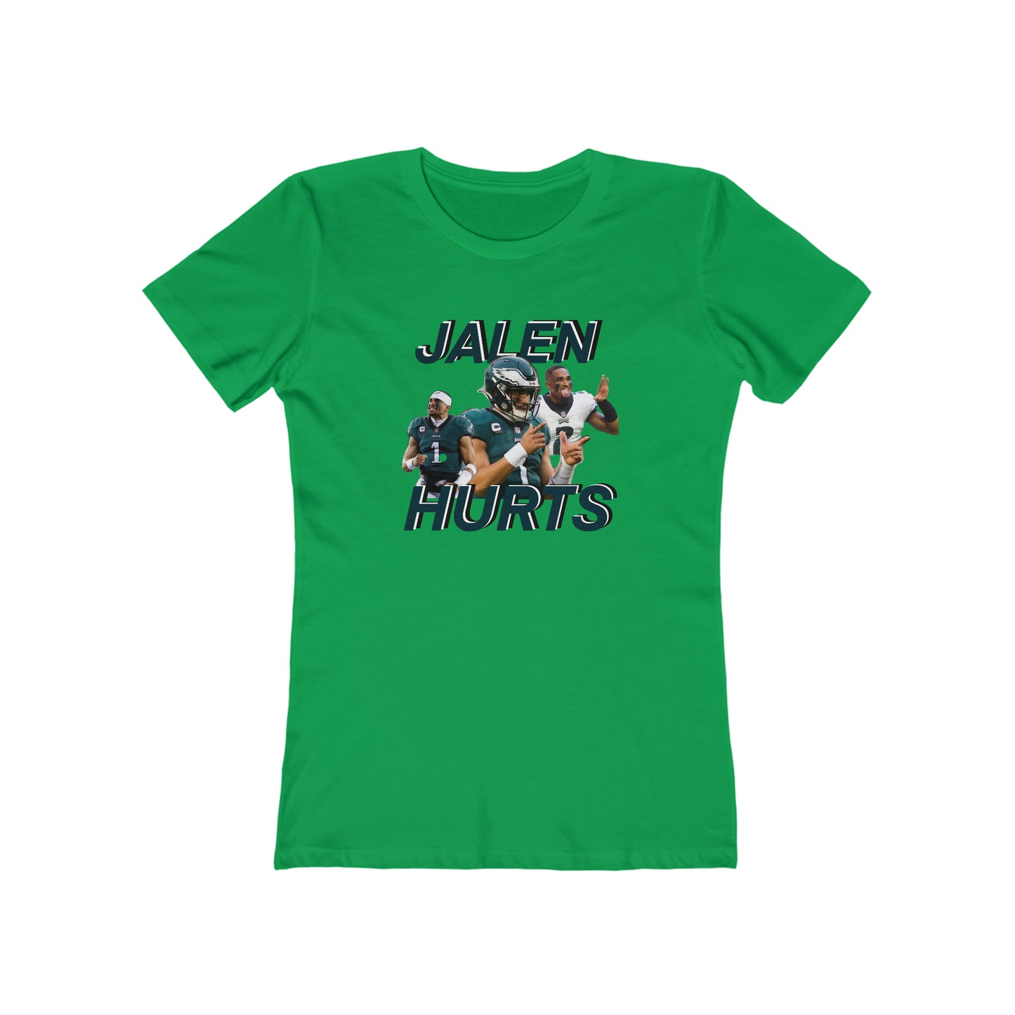 Philadelphia Eagles Jalen Hurts Vintage Womens Tee - IsGoodBrand