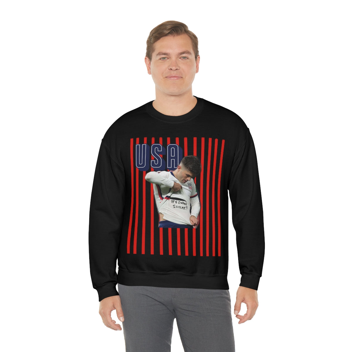 Christian Pulisic It’s Called Soccer Crewneck Sweatshirt - IsGoodBrand