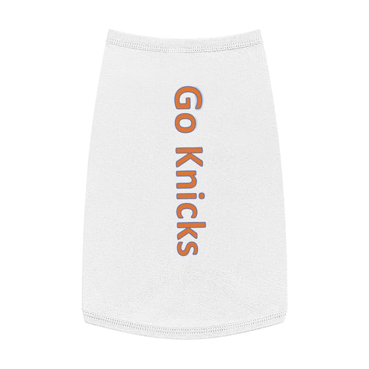 Go Knicks Pet Tank Top - IsGoodBrand