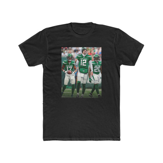 Aaron Rodgers Garrett Wilson Breece Hall Jets Tee