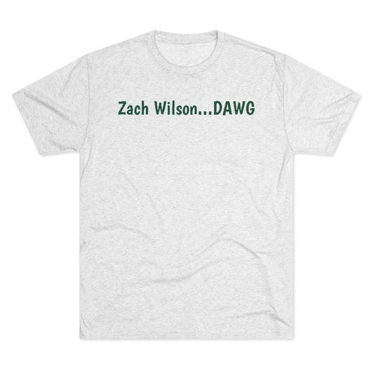 Zach Wilson DAWG T-Shirt - IsGoodBrand