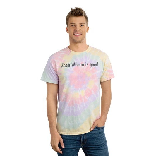 Zach Wilson is good Tie-Dye Tee, Spiral - IsGoodBrand