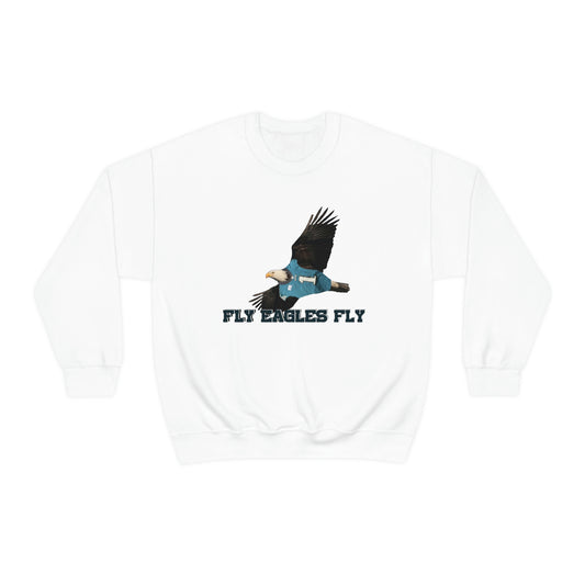Eagle Wearing Jalen Hurts Jersey Crewneck Sweatshirt - IsGoodBrand