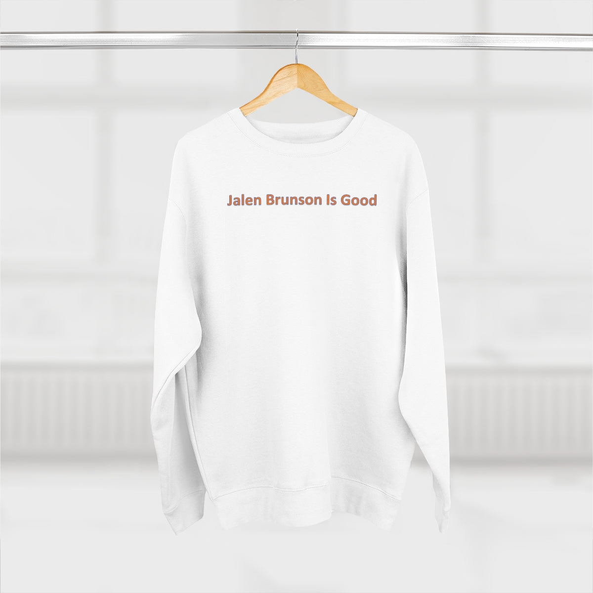 Jalen Brunson Is Good Unisex Premium Crewneck Sweatshirt - IsGoodBrand