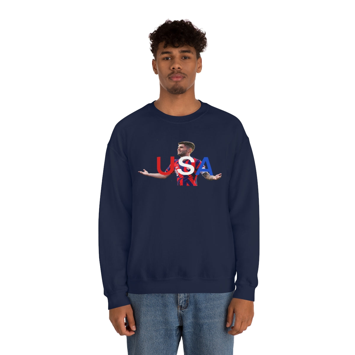 Pulisic USA Soccer Crewneck Sweatshirt - IsGoodBrand