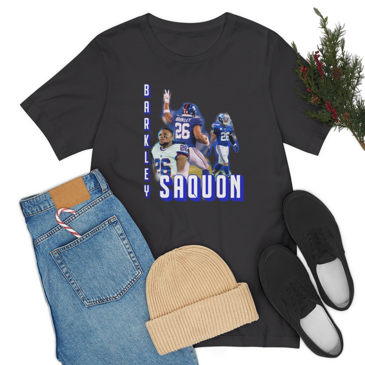 Saquon Barkley Vintage Short Sleeve Tee - IsGoodBrand