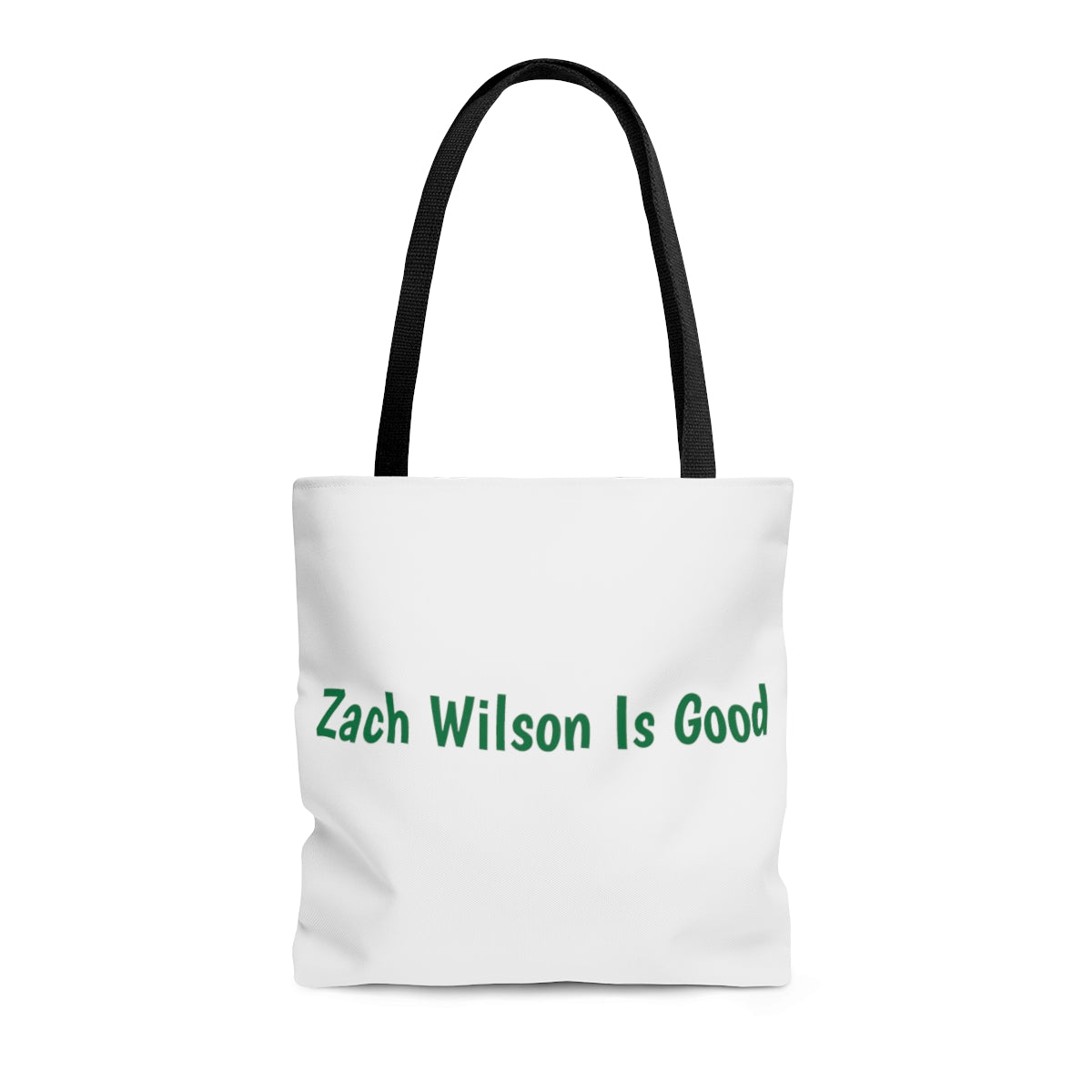 Zach Wilson Is Good AOP Tote Bag - IsGoodBrand
