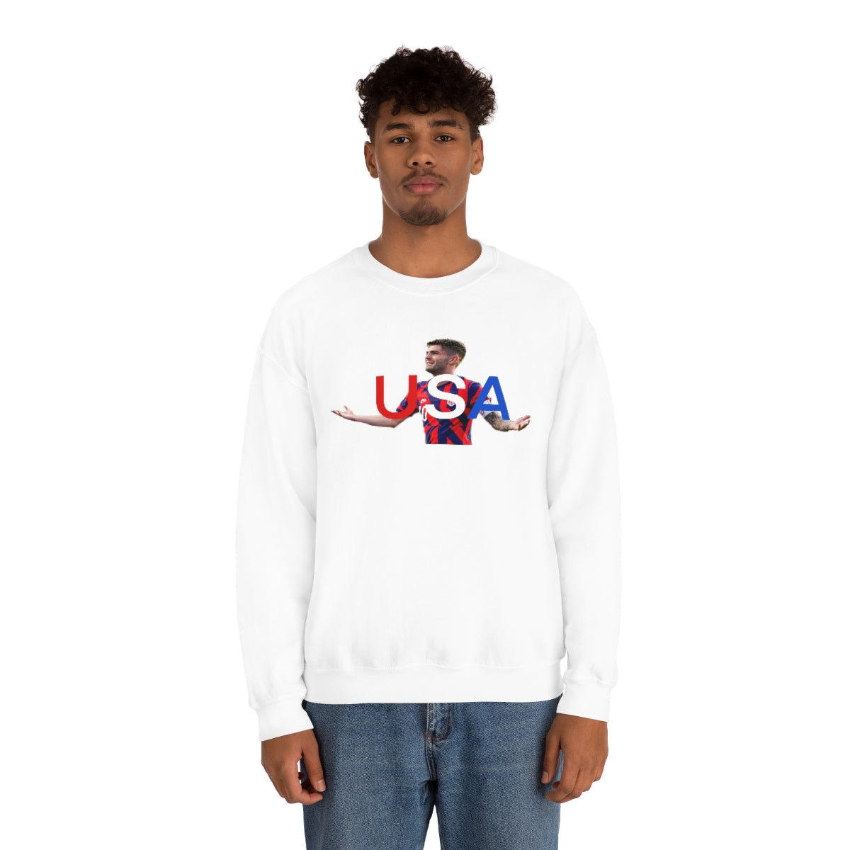 Pulisic USA Soccer Crewneck Sweatshirt - IsGoodBrand