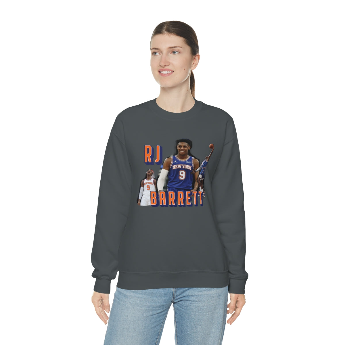 RJ Barrett Vintage Crewneck Sweatshirt - IsGoodBrand