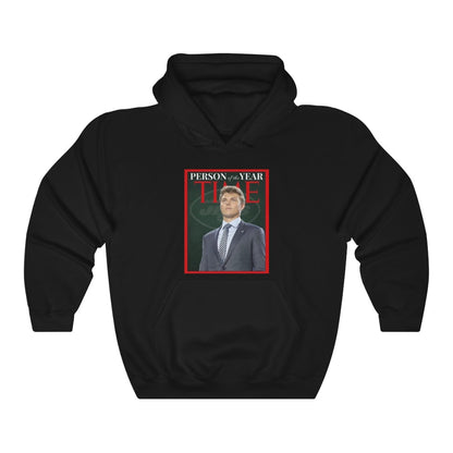 Zach Wilson Time Person of the Year Unisex Heavy Blend™ Hooded Sweatshirt - IsGoodBrand