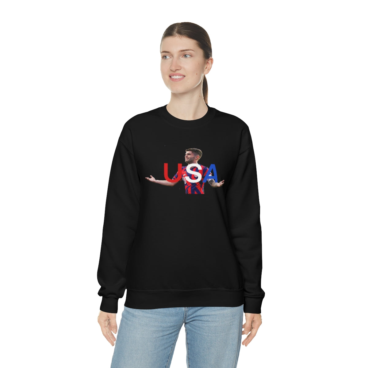 Pulisic USA Soccer Crewneck Sweatshirt - IsGoodBrand