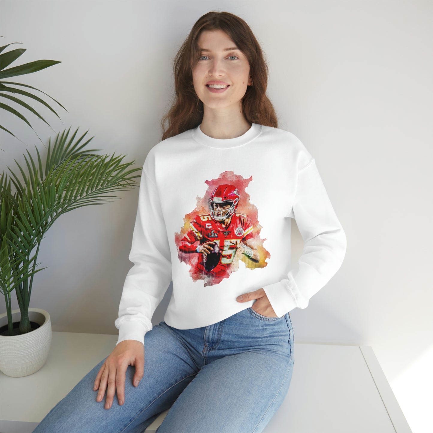 Chief Patrick Mahomes Crewneck Sweatshirt - IsGoodBrand