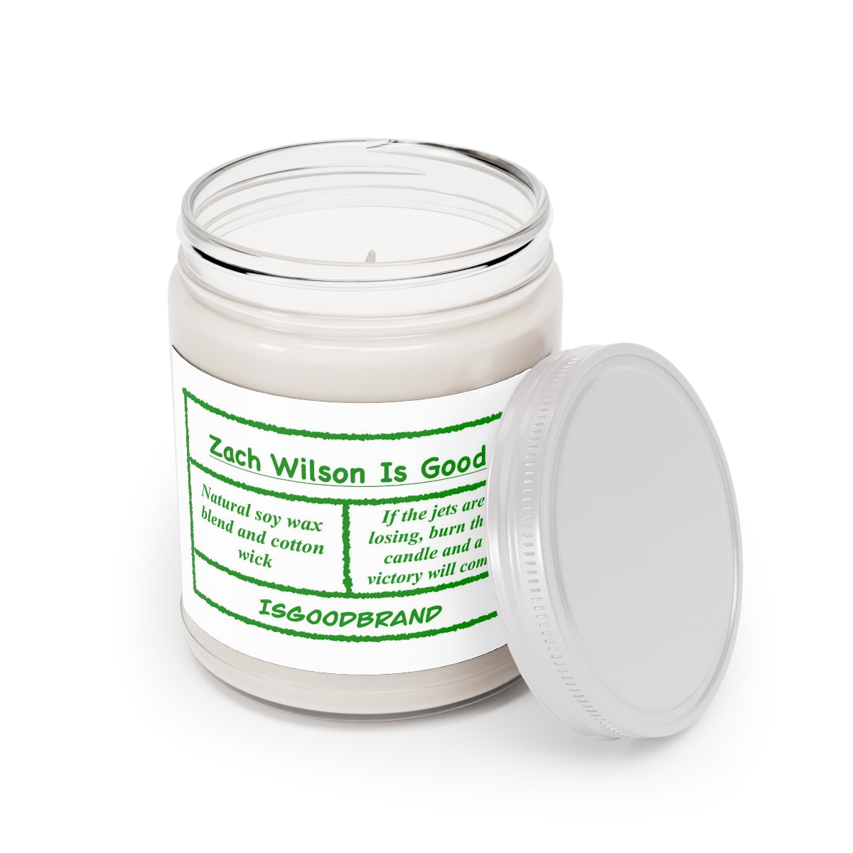 Zach Wilson Is Good Scented Candles, 9oz - IsGoodBrand