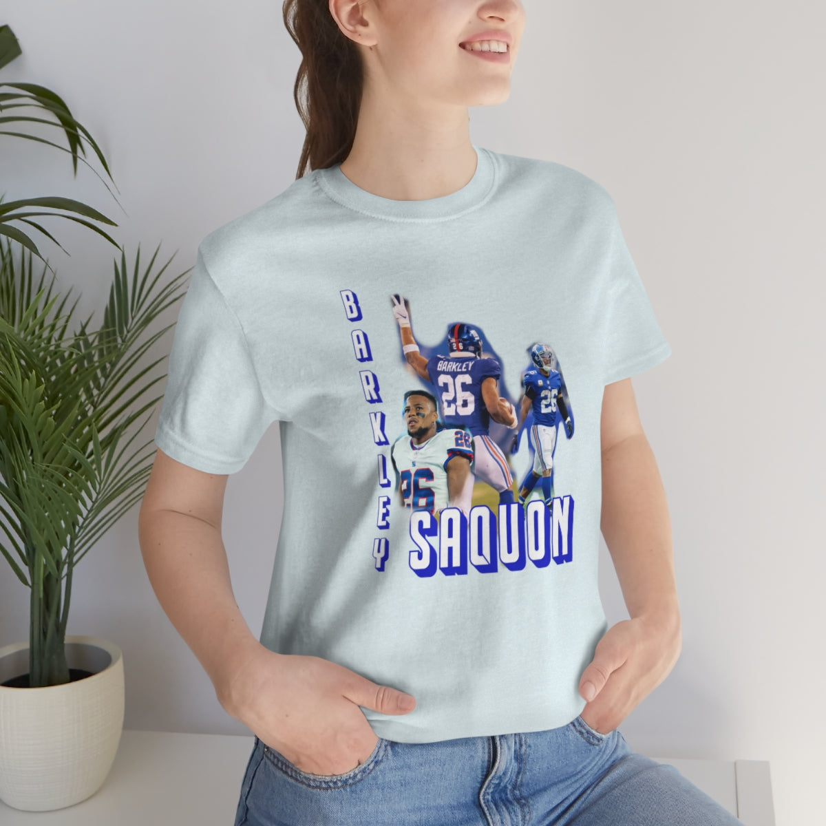 Saquon Barkley Vintage Short Sleeve Tee - IsGoodBrand