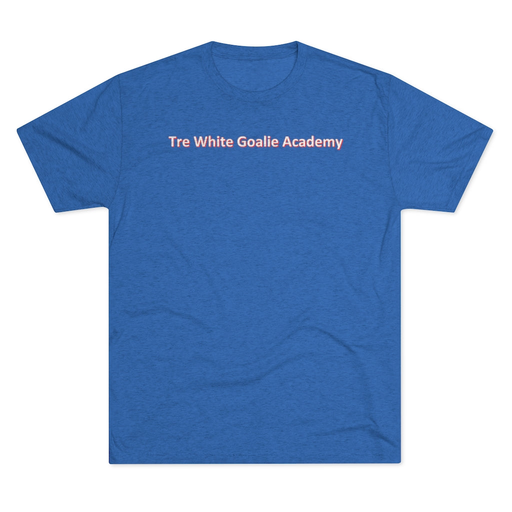 Tre White Goalie Academy T-Shirt - IsGoodBrand