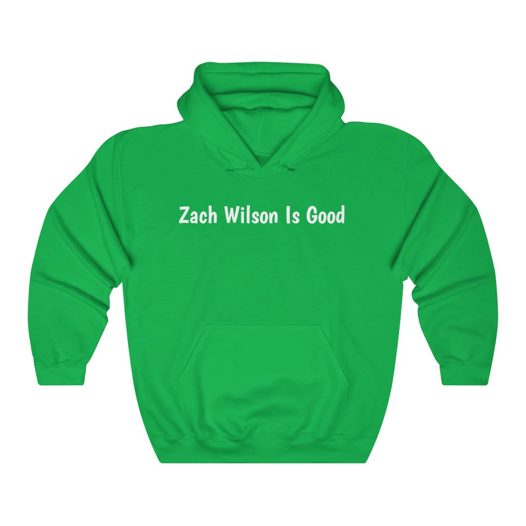 Zach Wilson Is Good Heavy Blend™ Hooded Sweatshirt - IsGoodBrand