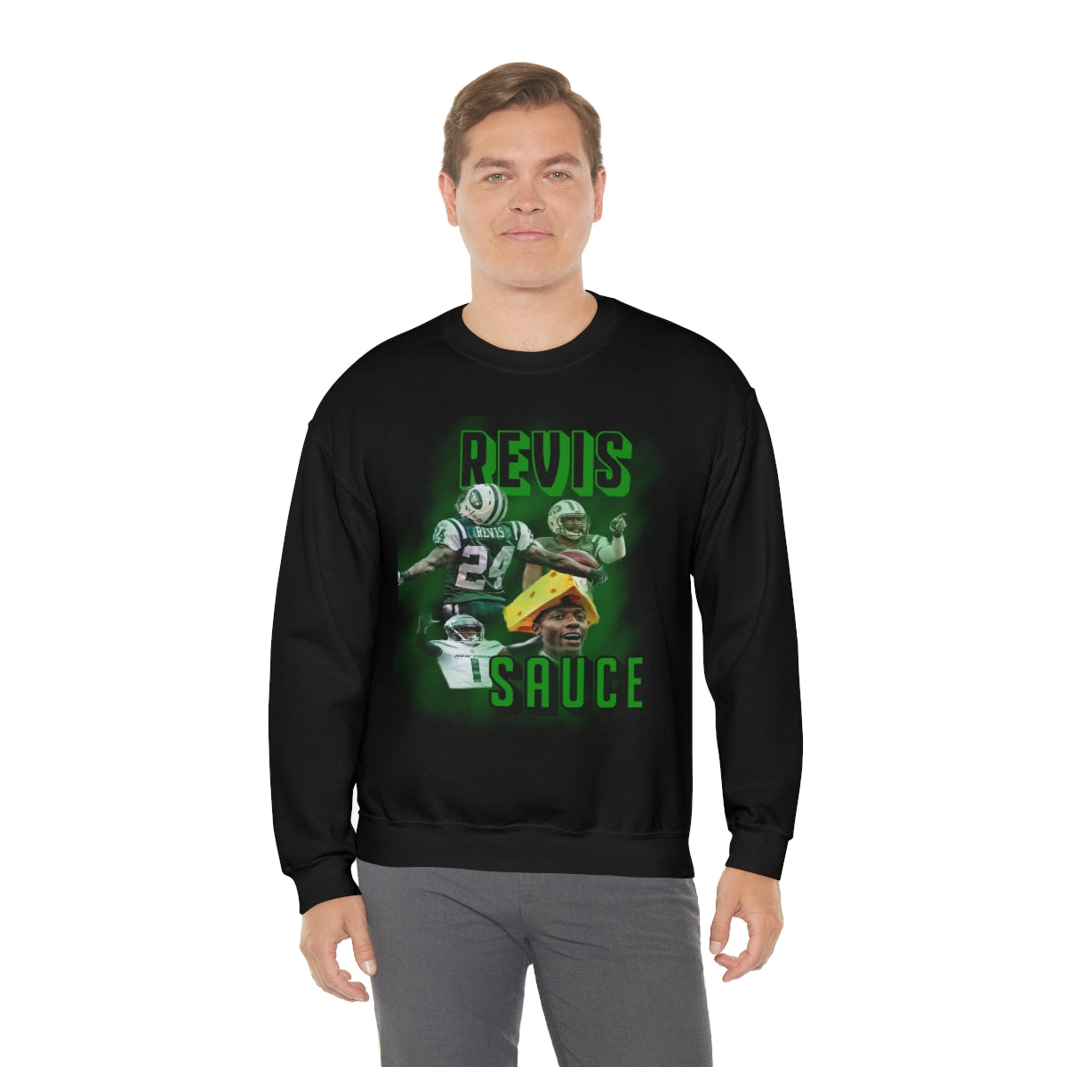 Revis X Sauce Crewneck Sweatshirt - IsGoodBrand