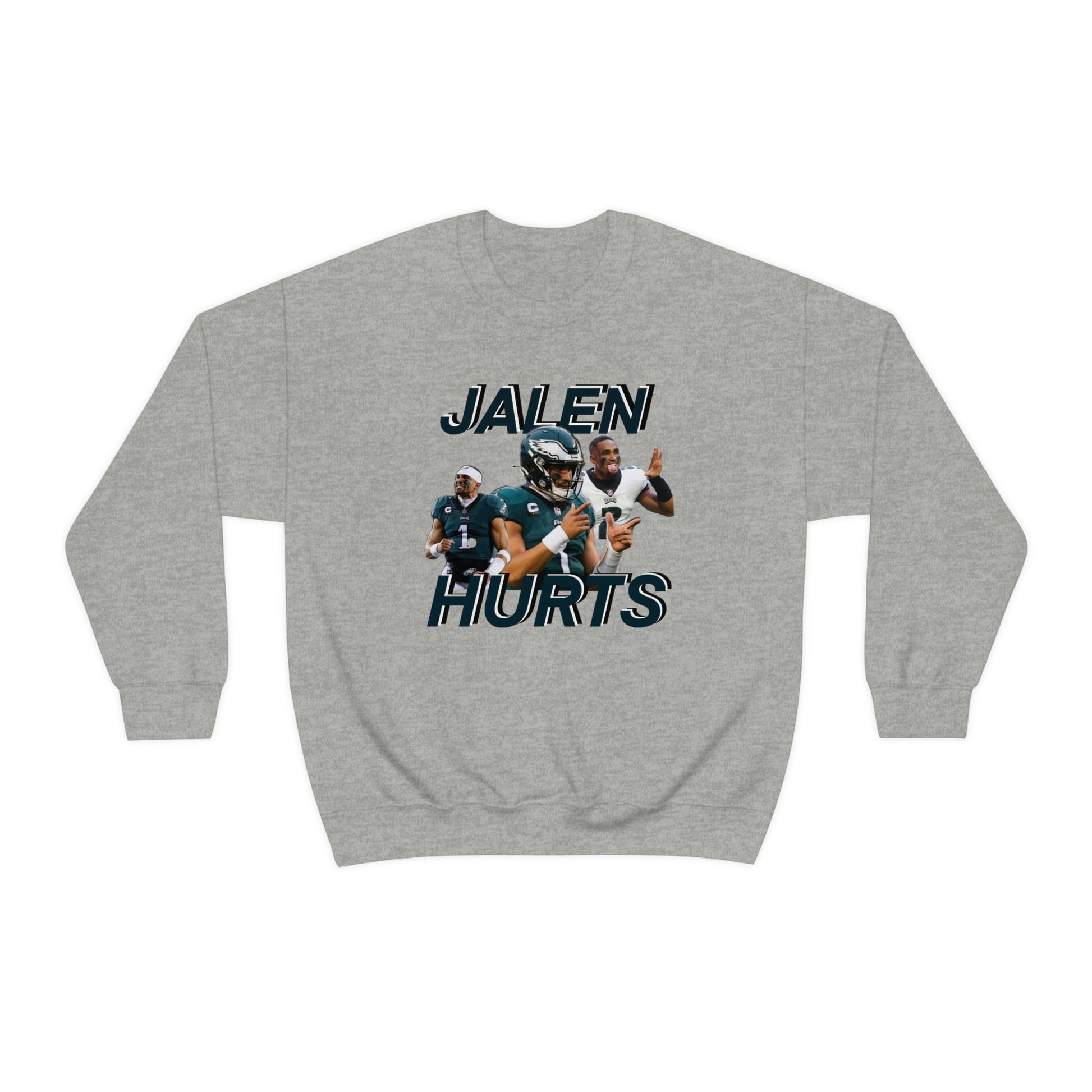 Eagles Jalen Hurts Vintage Crewneck Sweatshirt - IsGoodBrand