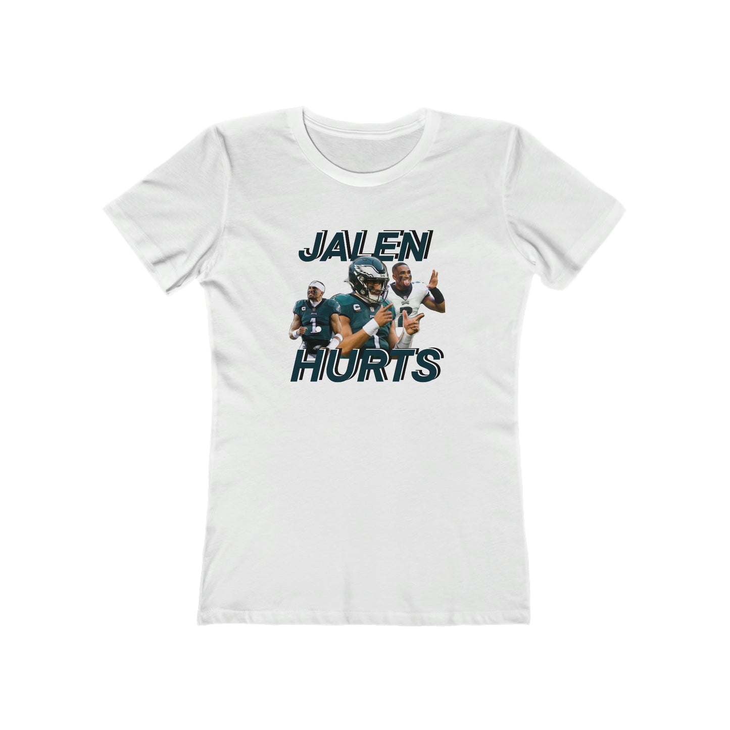 Philadelphia Eagles Jalen Hurts Vintage Womens Tee - IsGoodBrand