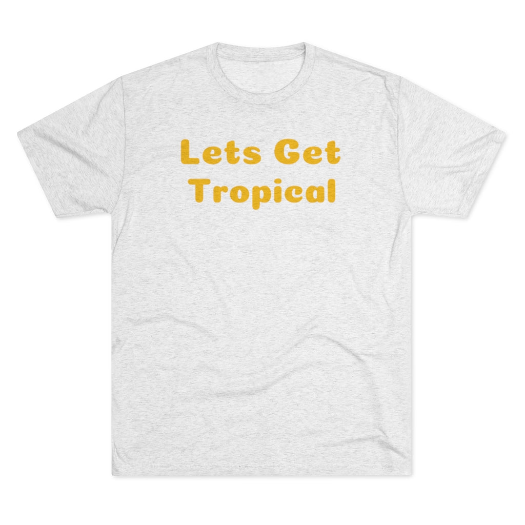 Lets Get Tropical Crew Tee - IsGoodBrand