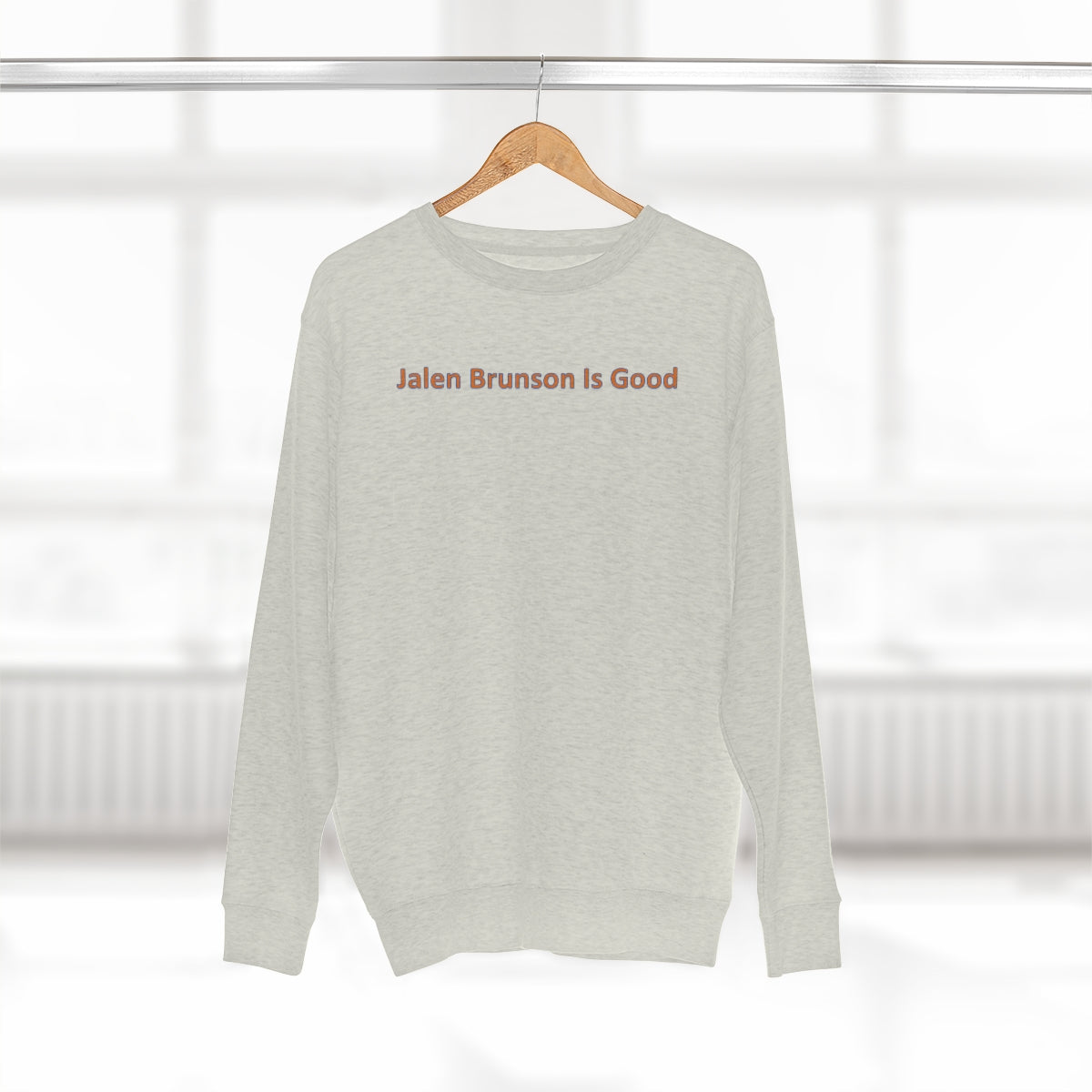 Jalen Brunson Is Good Unisex Premium Crewneck Sweatshirt - IsGoodBrand