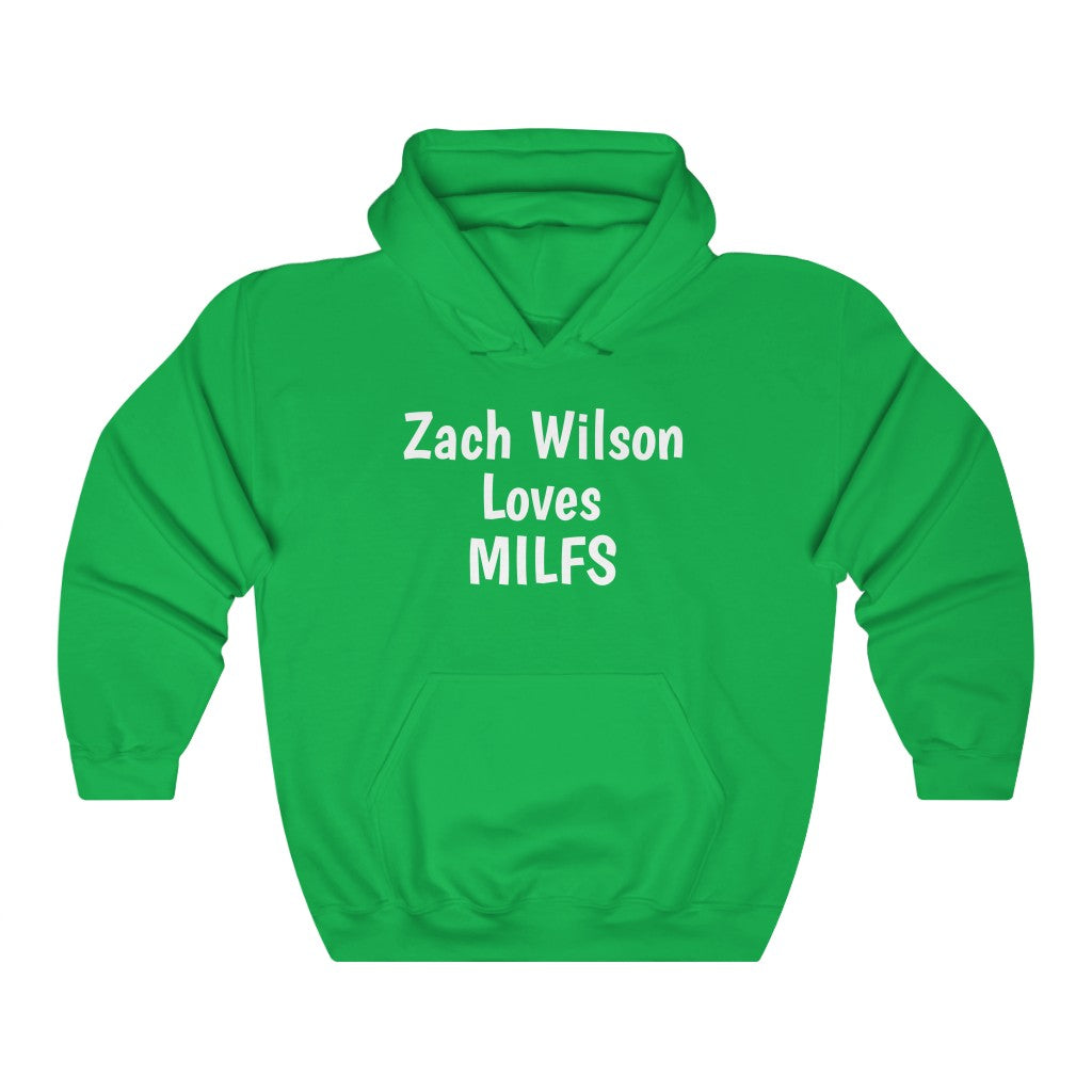 Zach MILFS Unisex Heavy Blend™ Hooded Sweatshirt - IsGoodBrand