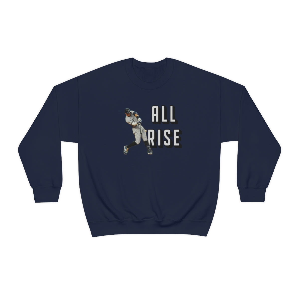 Yankees Aaron Judge All Rise Crewneck Sweatshirt - IsGoodBrand