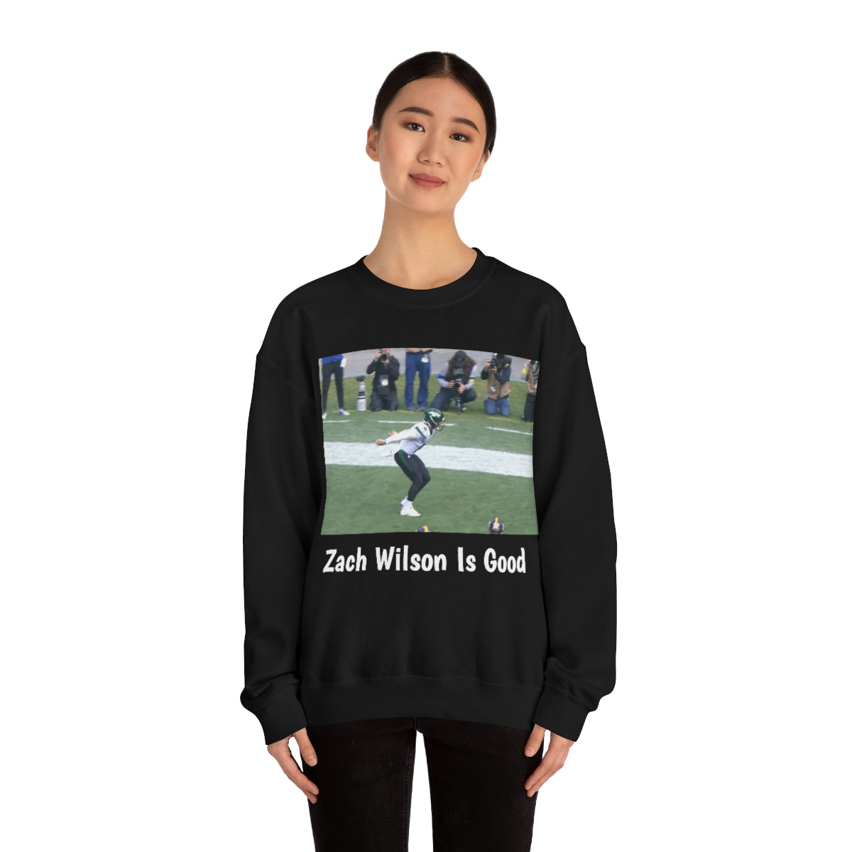 Zach Wilson Griddy Unisex Heavy Blend™ Crewneck Sweatshirt - IsGoodBrand