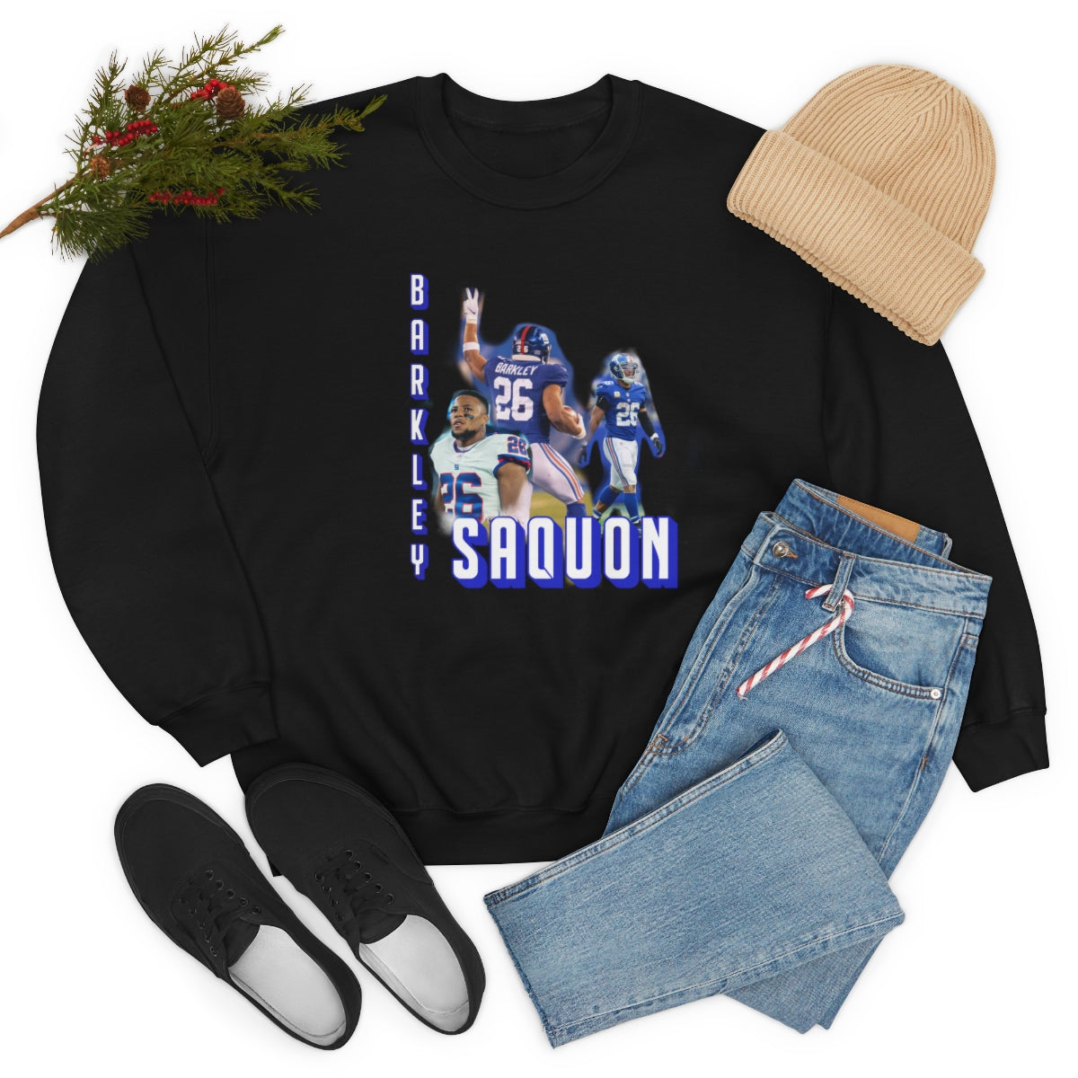 Saquon Barkley Vintage Crewneck Sweatshirt - IsGoodBrand
