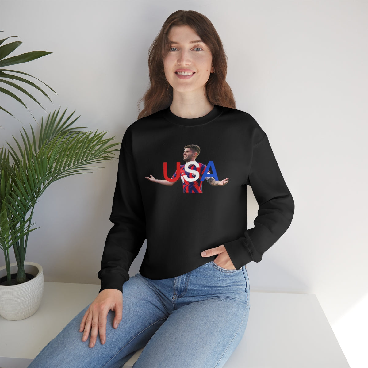 Pulisic USA Soccer Crewneck Sweatshirt - IsGoodBrand