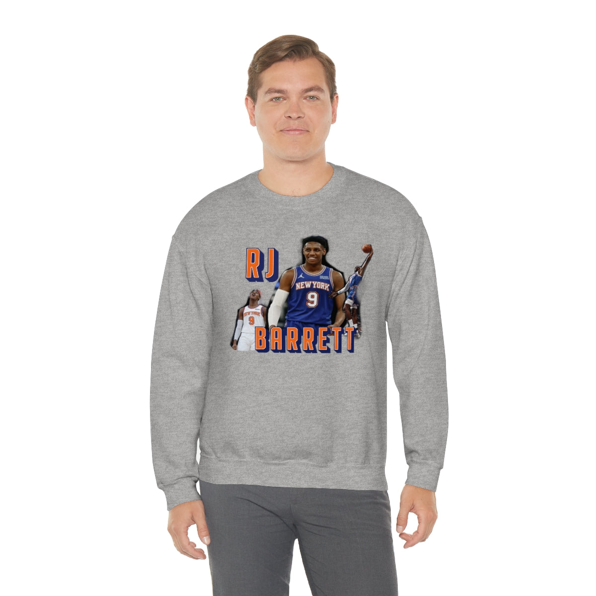 RJ Barrett Vintage Crewneck Sweatshirt - IsGoodBrand