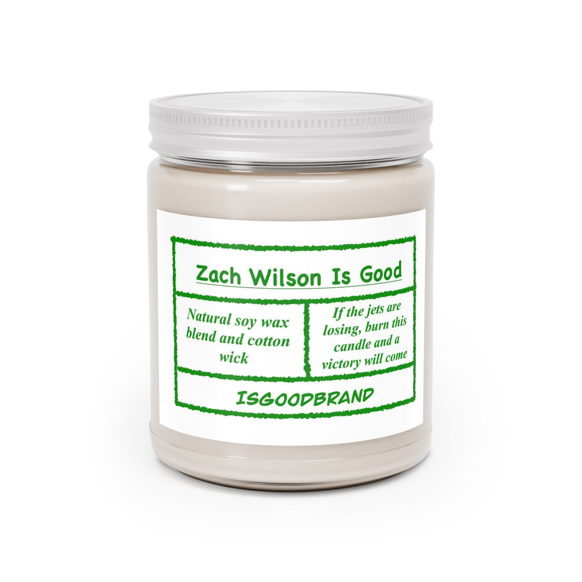 Zach Wilson Is Good Scented Candles, 9oz - IsGoodBrand